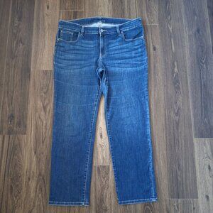 💙 Chicos Straight Leg Denim Jeans Waist 38' Comfy Stretch Casual Streetwear